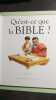 Qu'est-ce que la Bible. Graves Sue