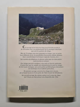 Refuges des Alpes: Du Léman à Grenoble. Couzy Agnès Merville Claude de