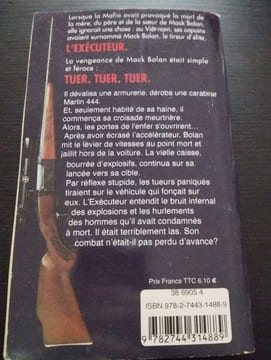 L'executeur - le Sac de Saint Louis. Gérard De Villiers