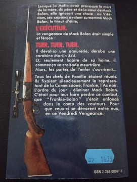 L'executeur - Vendredi Vengeance. Gérard De Villiers
