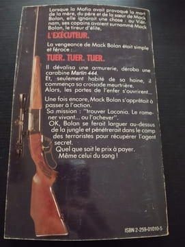 L'executeur - Terreur sous les tropiques. Gérard De Villiers