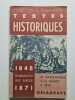 Textes historiques 1848 - 1871. le milieu du xixe siècle. Chaulanges m.   manry a.-g.   sève r