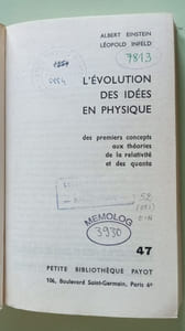 L'évolution des idées en physique