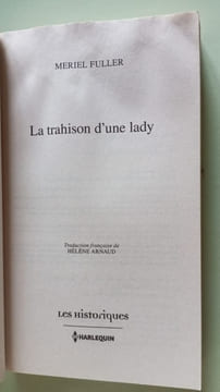 La trahison d'une lady. Fuller Meriel