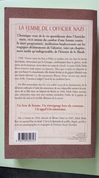 La Femme de l'officier nazi : comment une juive survécut à l'holocauste. Hahn-Beer Edith Dworkin Susan