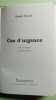 Cas d'urgence. Stewart Stanley
