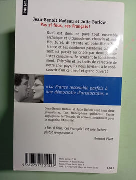 Pas Si Fous Ces Francais. Nadeau Jean-Benoit  Barlow Julie