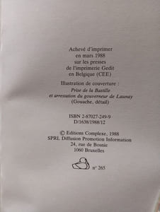 1789 La Bastille Est Prise. La Revolution Francaise Commence