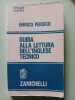 Guida alla lettura dell'inglese tecnico. Persico Enrico