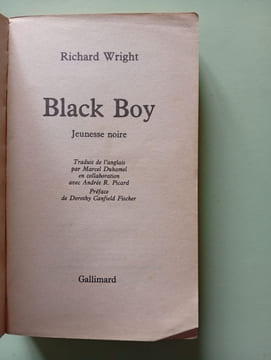 Black Boy. Wright Richard