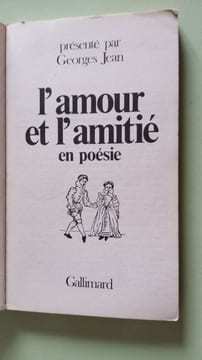 L'Amour et l'amitié en poésie. undefined