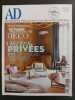 Revue AD - Architectural Digest France N° 87. 