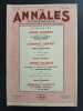 Revue Les Annales Conefrancia N° 31. 