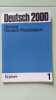 Deutsch 2000 Glossar Deutsch-Franzosisch. 
