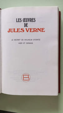 Les oeuvres de jules verne le secret de wilhelm storitz hier et demain. undefined