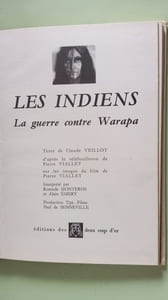 Les indiens - La guerre contre Warapa