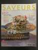 Revue Saveurs N° 131. 