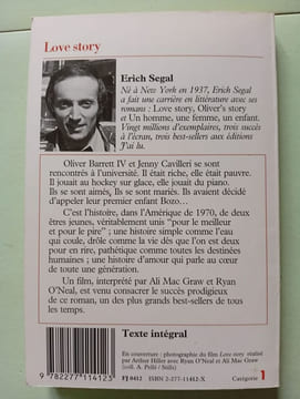 Love Story. Segal Erich