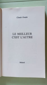 Le meilleur c'est l'autre