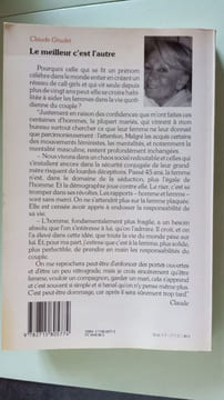 Le meilleur c'est l'autre. Grudet Claude