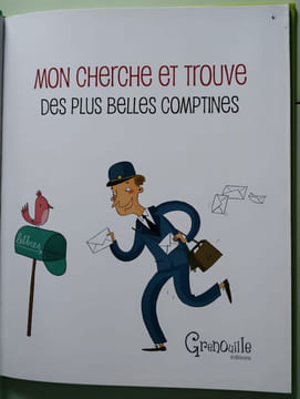 Mon cherche et trouve des plus belles comptines. Grenouille éditions