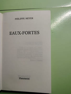 Eaux-fortes - Croquis politiques. Meyer Philippe
