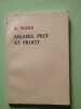 Salaire prix et profit. Karl Marx