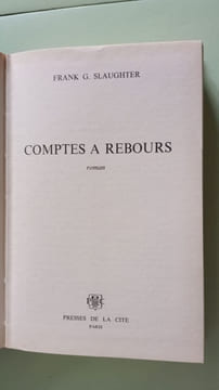 Comptes a rebours. Slaughter