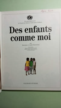 Des enfants comme moi. Kindersley Barnabas Kindersley Anabel