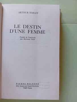 Le Destin d'une femme. Arthur Hailey