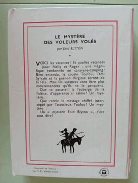 Le mystère des voleurs volés. Enid Blyton