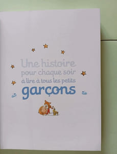Une histoire pour chaque soir a lire a tous les petits garcons