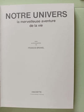 Notre univers la merveilleuse aventure de la vie. undefined