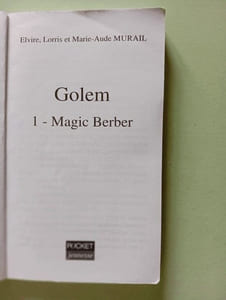 Golem tome 1 : Magic Berber