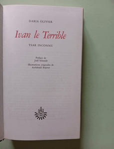 Ivan le terrible - Tsar inconnu