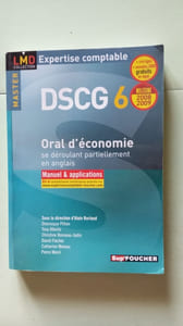 Oral d'économie se déroulant partiellement en anglais DSCG 6: Manuel & applications