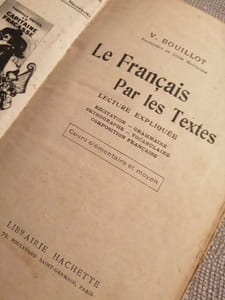 Le francais par les textes