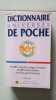 Dictionnaire universel de poche. 
