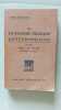 La litt&eacute;rature fran&ccedil;aise contemporaine &eacute;tudi&eacute;e dans les textes. Marcel Braunschvig