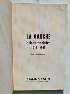 La Gauche hebdomadaire