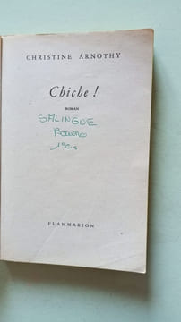 Chiche. Arnothy Christine