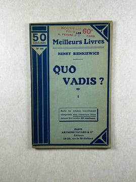 Quo vadis ? 1. Henry Sienkiewicz