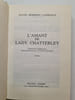 L'amant de lady chatterley. D H Lawrence