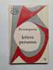 Lettres persanes. 