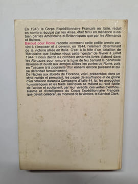 Baroud pour rome Italie 44. Louis Berteil