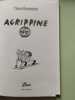 Agrippine prend vapeur. CLAIRE BRETECHER
