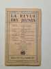 La revue des Jeunes. 