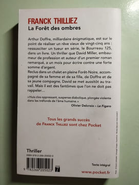 La forêt des ombres. Thilliez Franck