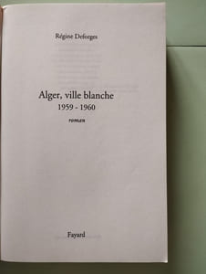 Alger ville blanche (1959-1960) - Edition brochée: La Bicyclette bleue tome 8