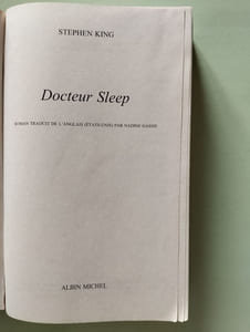 Docteur Sleep (Verpackung kann variieren)